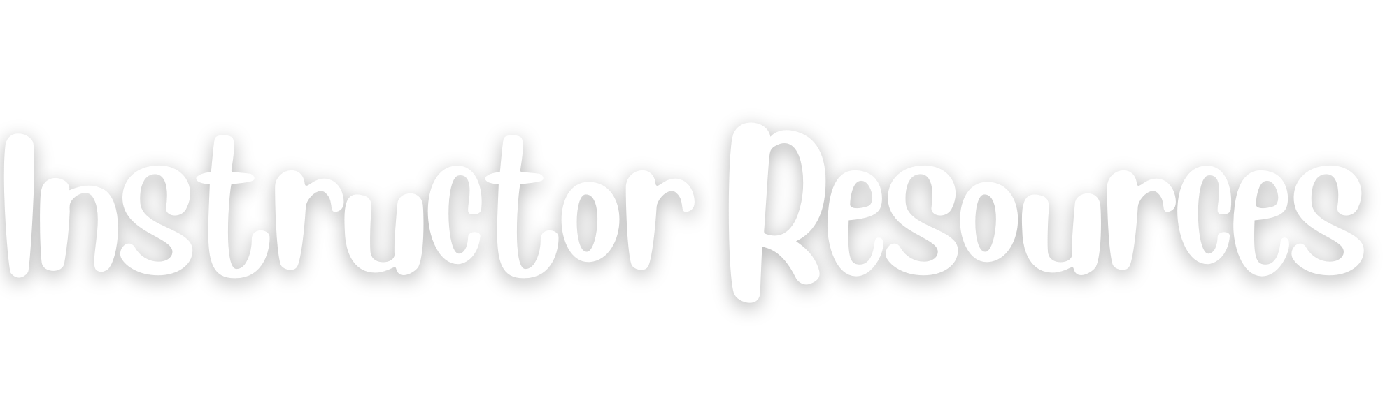 instructor resources